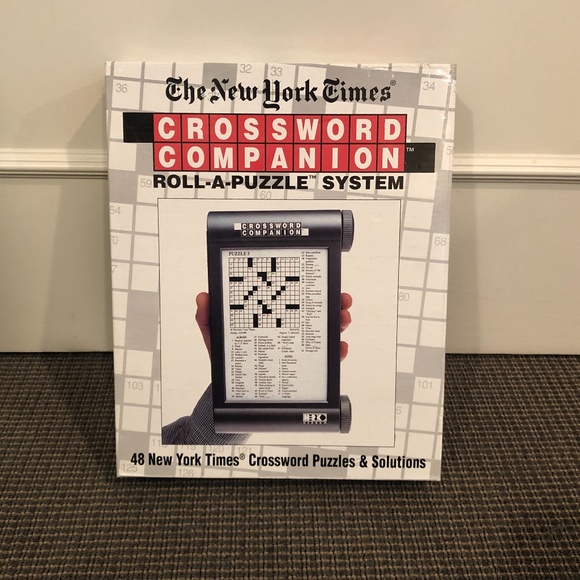 NEW YORK TIMES CROSSWORD COMPANION ROLL-A-PUZZLE SYSTEM & VOL 3 UNOPENED - Picture 10 of 14